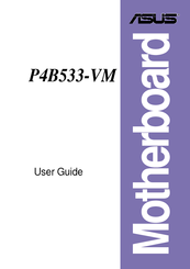 Asus P4B533-VM User Manual