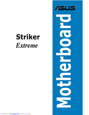 Asus Striker Extreme Owner's Manual