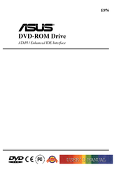 Asus DVD E616 - DVD-ROM Drive - IDE User Manual