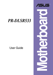 Asus Motherboard PR-DLSR533 User Manual