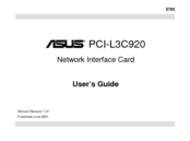 Asus PCI-L3C920 User Manual