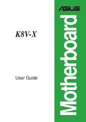 Asus K8V-X User Manual
