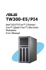 Asus TW300-E5/PI4 - 0 MB RAM User Manual