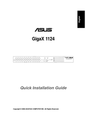 Asus GigaX 1124 Quick Installation Manual