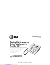 AT&T 1817 User Manual