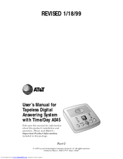 At&T AS45 User Manual