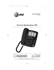 AT&T 982 User Manual