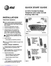 AT&T 1185 Quick Start Manual