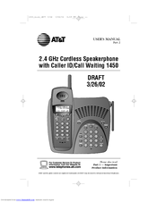 AT&T 1450 User Manual