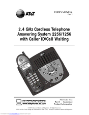 AT&T 1256 User Manual