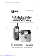 AT&T 5840 User Manual