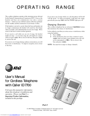 AT&T 7700 User Manual