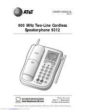AT&T 9312 User Manual