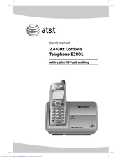 AT&T E2801 User Manual