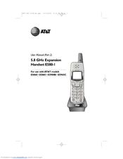 AT&T E580-1 User Manual
