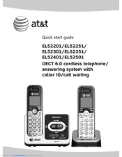 AT&T EL52501 Quick Start Manual