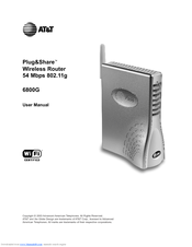 AT&T Plug&Share 6800G User Manual