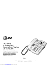 AT&T 1815 User Manual