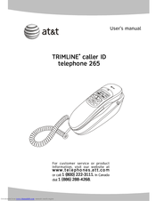 AT&T TRIMLINE 265 User Manual