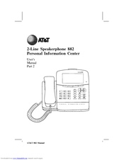 AT&T 882 User Manual
