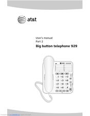 AT&T 929 User Manual