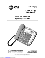AT&T 945 User Manual