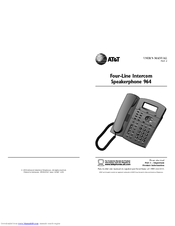 AT&T 964 User Manual