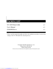 ATEN UC-1284 User Manual