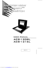 ATEN Master View SlideAway ACS-1208L User Manual