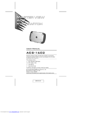 ATEN Master View ACS-1602 User Manual