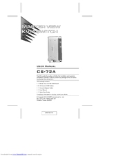 ATEN Master View CS-72A User Manual