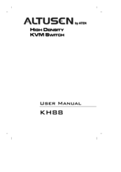 Altusen KH88 User Manual