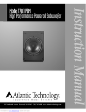 Atlantic Technology T70.1PBM Instruction Manual