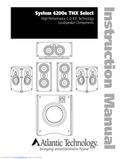 Atlantic Technology 4200 eLR Instruction Manual