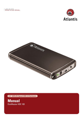 Atlantis DISKMASTER HDE 103 User Manual