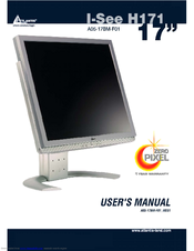 Atlantis Land A05-17BM-F01 User Manual