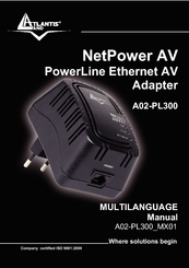 Atlantis Land NetPower AV A02-PL300 Owner's Manual