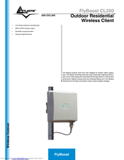 Atlantis Land FlyBoost CL200 Outdoor Residential Wireless Client A02-OCL200 Specifications