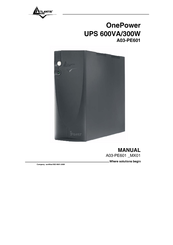 Atlantis Land 600VA/300W A03-PE601 User Manual
