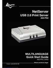 Atlantis Land NetServer A02-PSU Quick Start Manual