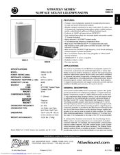 Atlas Strategy Series SM82-B Specifications
