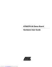 Atmel AT89STK-06 CAN Hardware User's Manual
