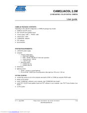 Atmel CAMELIACOL 2.5M User Manual