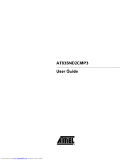 Atmel AT83SND2C MP3 User Manual