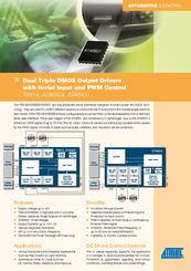 Atmel Dual Triple DMOS Output Drivers with Serial Input and PWM Control ATA6831 Product Manual