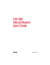 Toshiba V.9256K User Manual