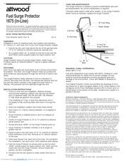 Attwood 1675 Installation Instructions