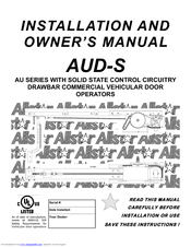 Allstar AUD-S Installation And Owner's Manual