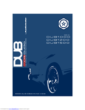 AudioBahn DUB1500 Owner's Manual