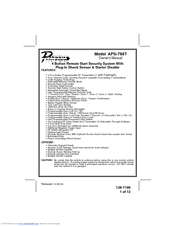 Audiovox 1287180 Owner's Manual
